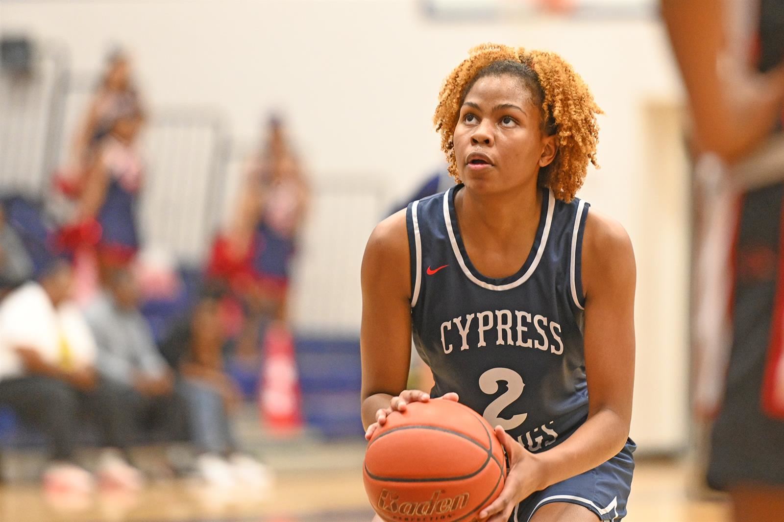 Cypress Springs High School sophomore Ayla McDowell was named the District 16-6A Girls’ Basketball Most Valuable Player.